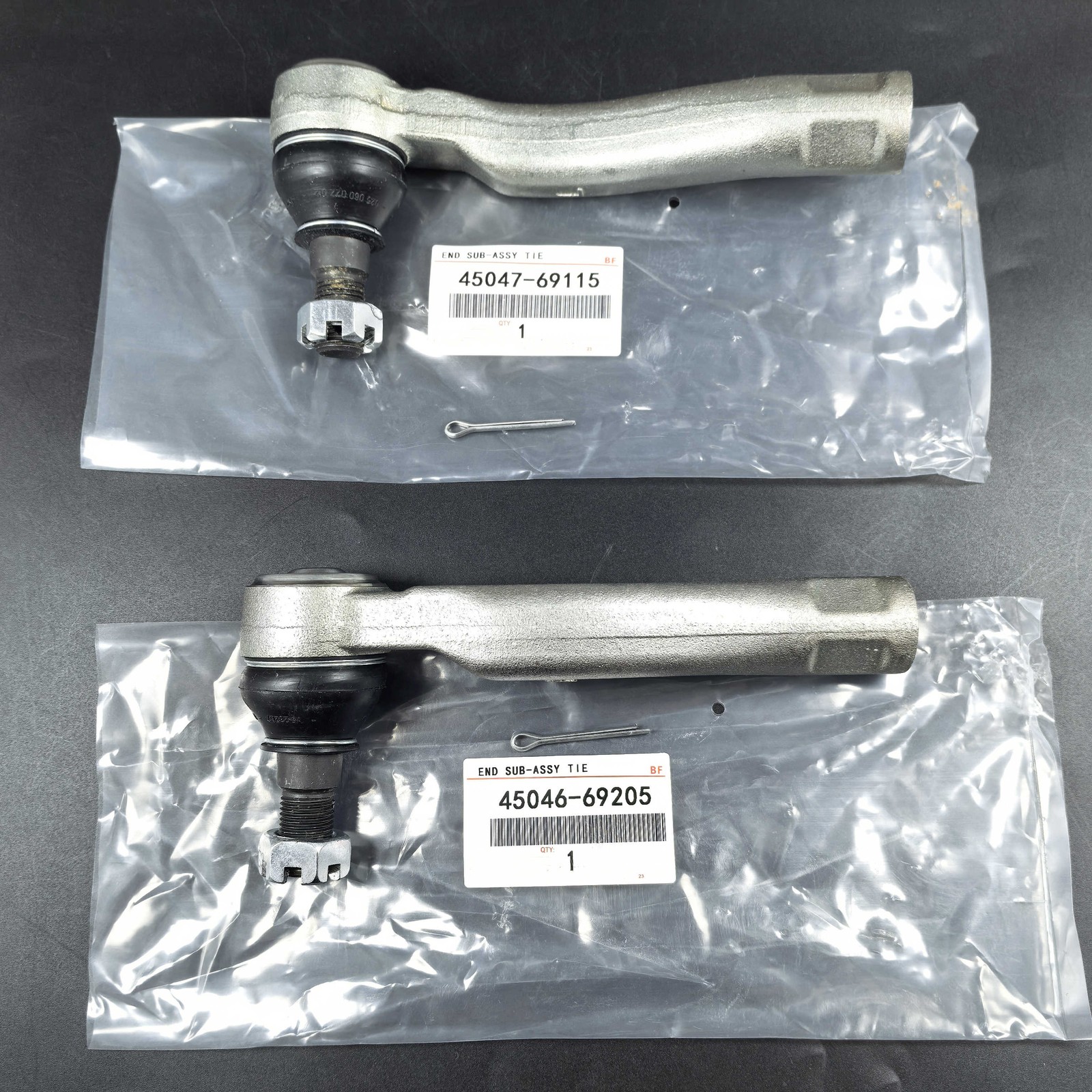 OEM 2pcs Outer Tie Rod Ends For Lexus LX470 Land Cruiser 100 2003-2007