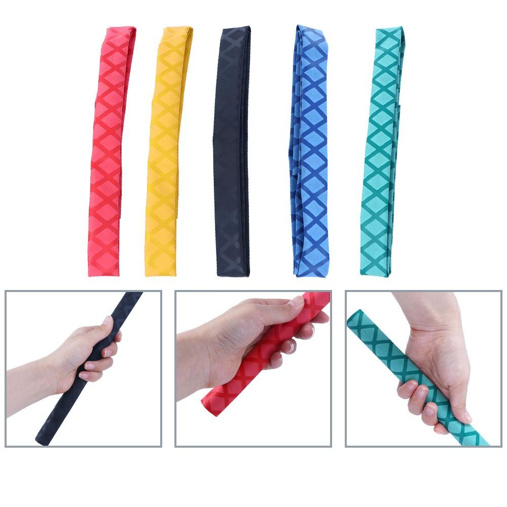 1M 18/20/22/25/28/30/35mm Non-slip Heat Shrink Wrap Tubing Fishing Rod DIY