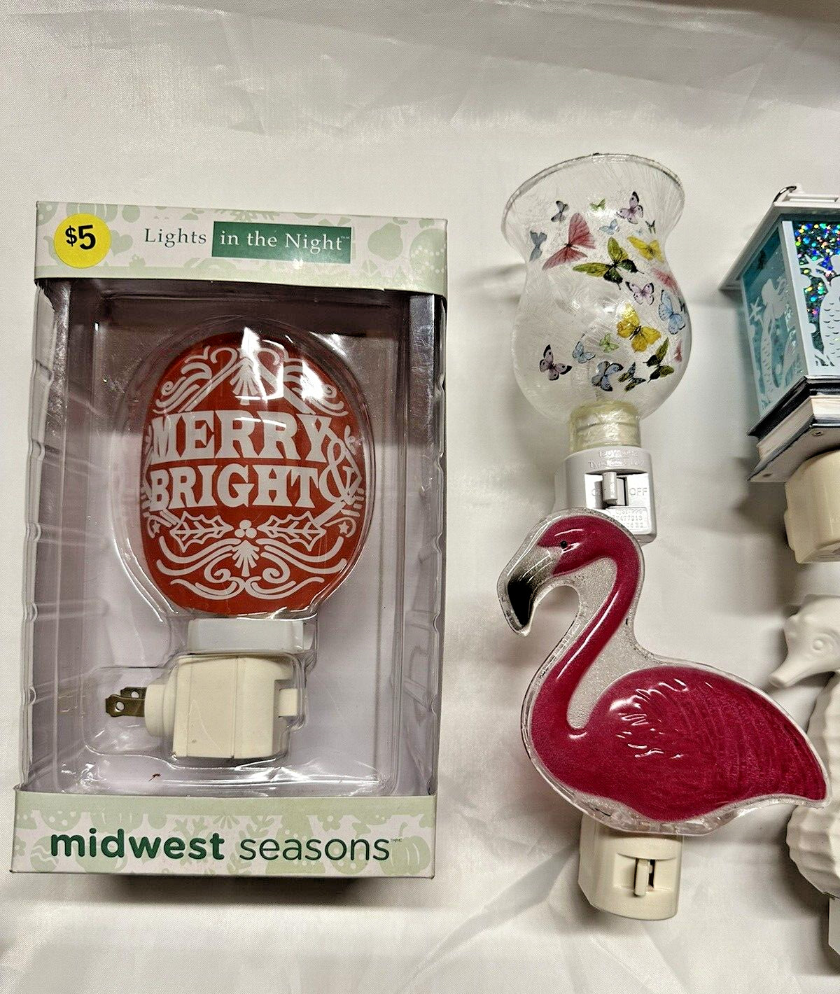 Night Lights BELOW WHOLESALE Qty: 11 different! BRAND NEW & Ships Free!