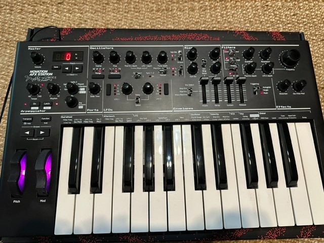100% Authentic Aphex Twin Novation AFX Station Sequencer Synth Bass Station II