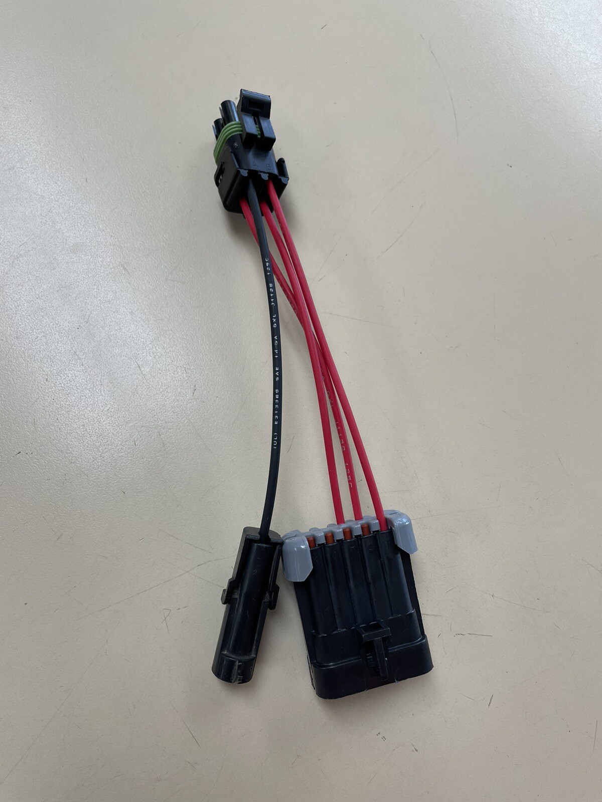 3 Port 3 Plug Module Wire Harness Adapter Replaces Western/Fisher29047