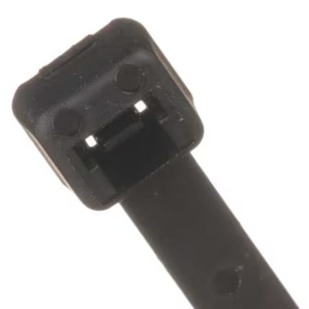 Panduit Plb3s-C0 Cable Tie, 12 In L, 3 In Max Bundle Dia., Black, Nylon 6/6, 50