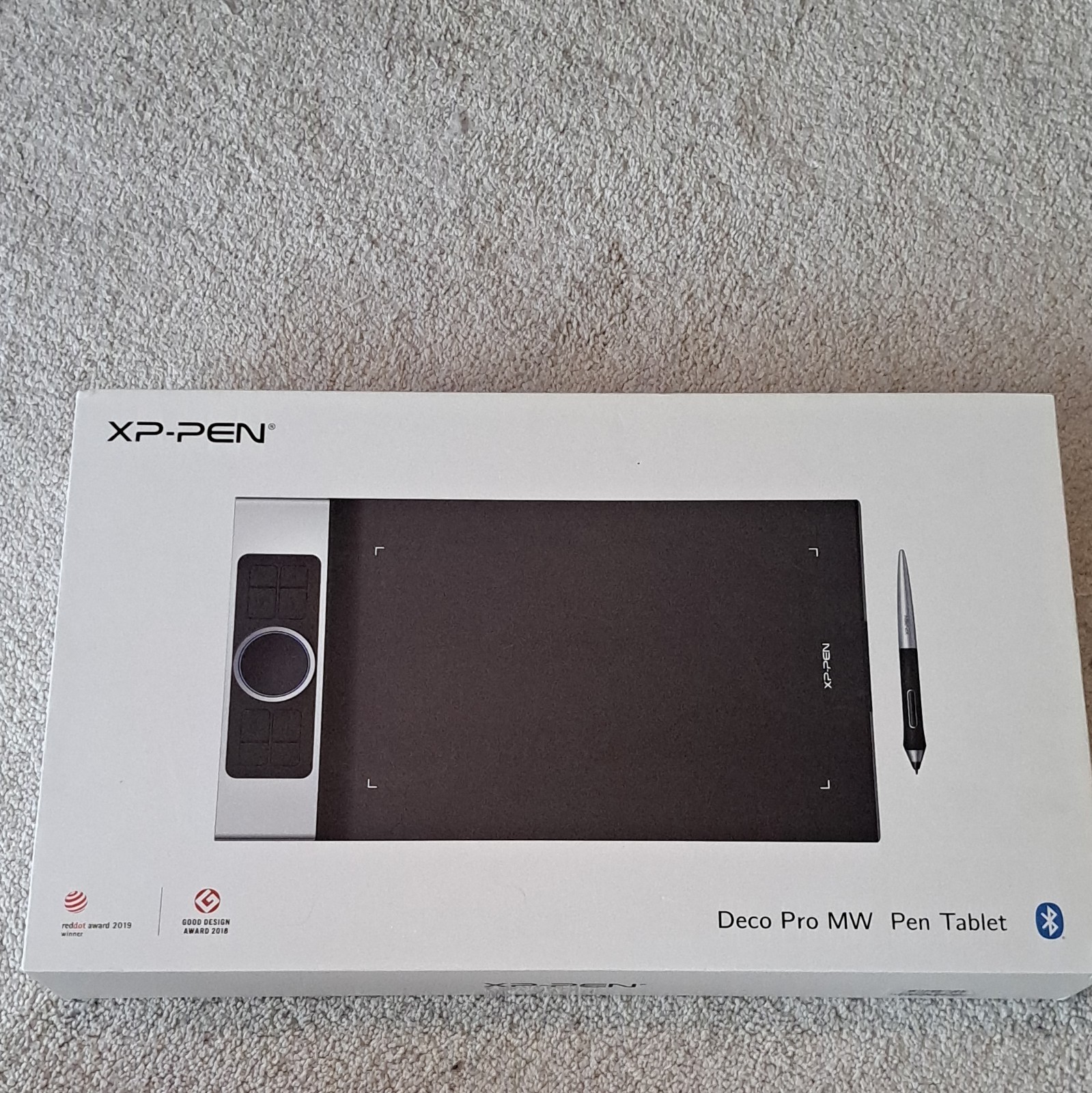 XP-Pen Deco Pro MW Graphics Tablet Bluetooth USB-C MT1160B 399.7x227mm [NO PEN]