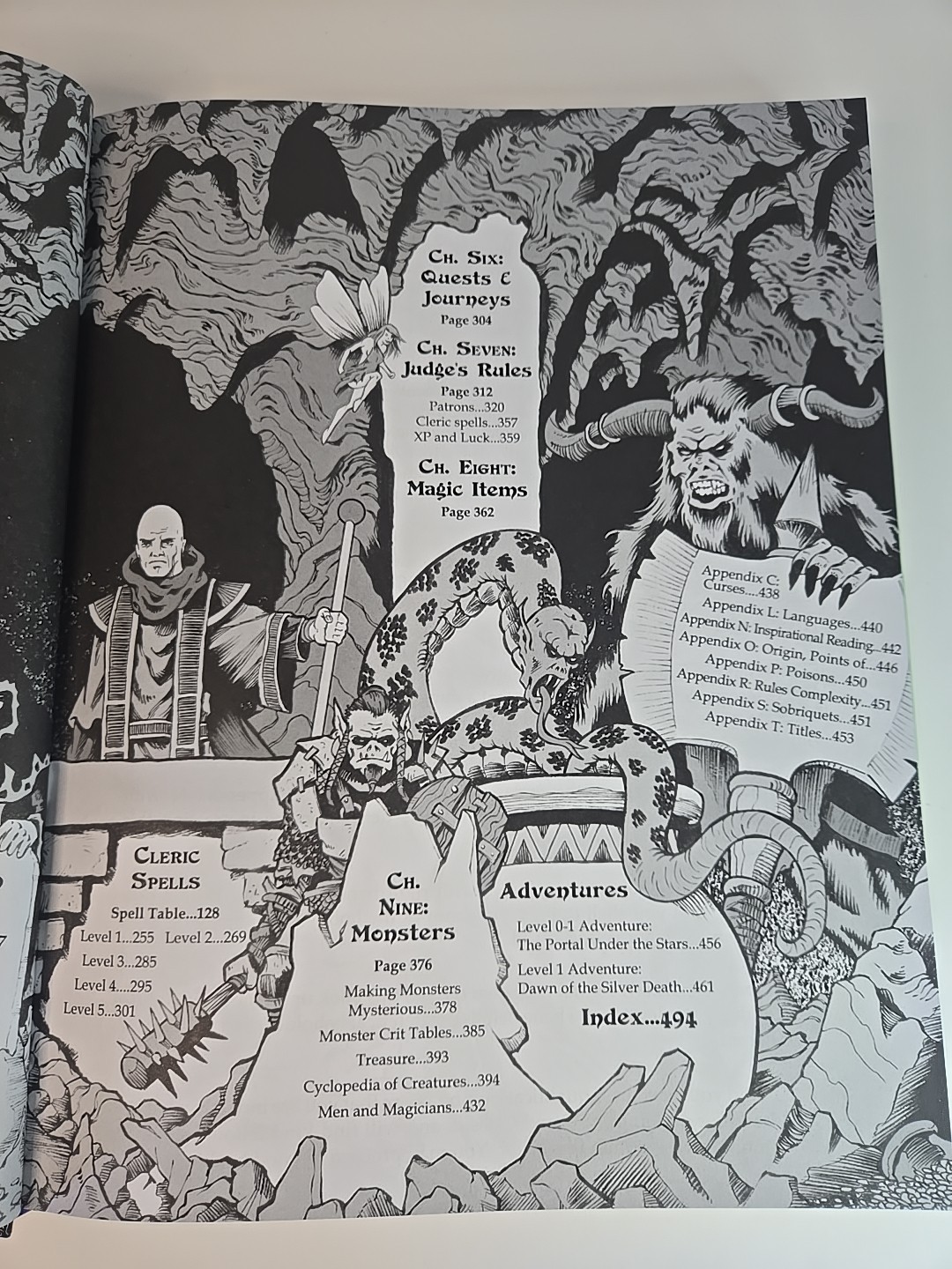 RR | Dungeon Crawl Classics RPG Core Rulebook DCC 5th Edition Hardcover NEW