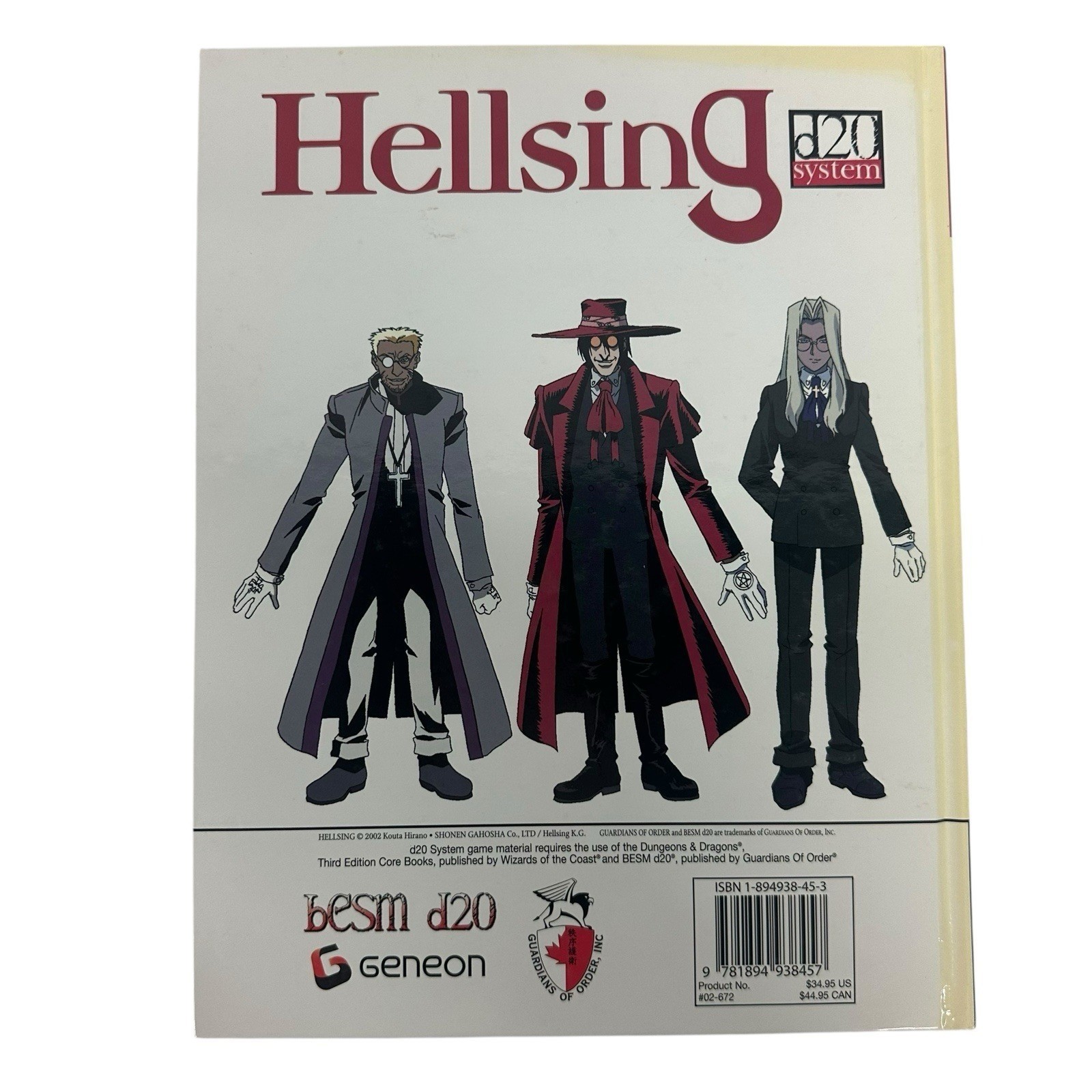 Hellsing D20 System