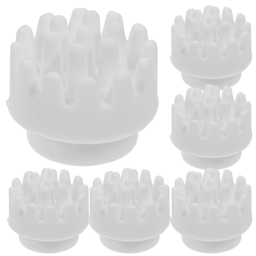 8 Pcs Hair Growth Massager Scalp Massager Accessories Electric Massage Head