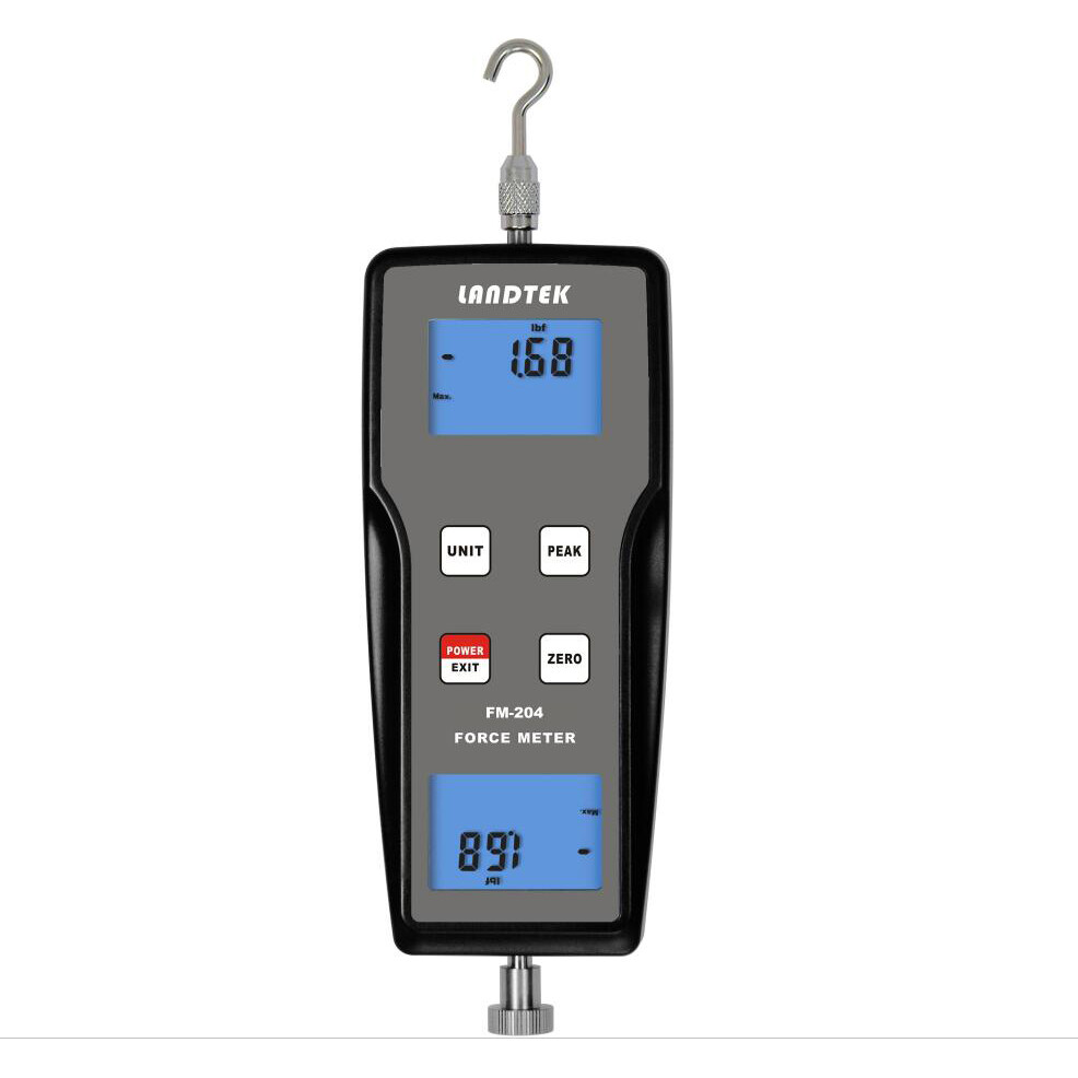 LANDTEK FM-204 Split Digital Push Pull Force Gauge Tester Meter External Senso
