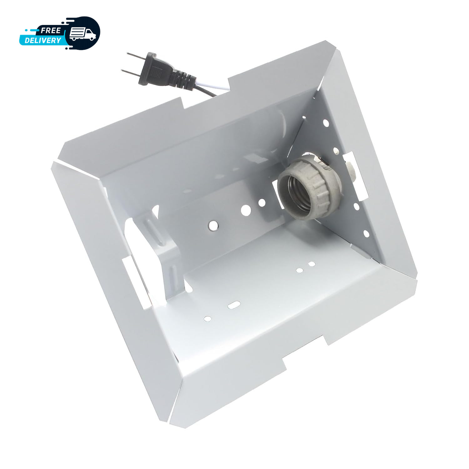 S97014212 Light Reflector with Socket for Broan Nutone 763N HB80RL 678.