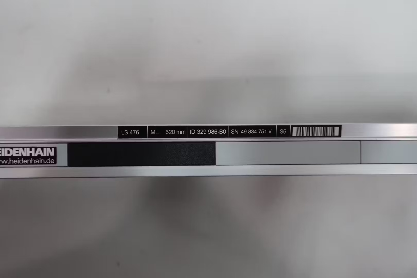 Heidenhain Ls476 329 986-b0 Linear Encoder 620mm