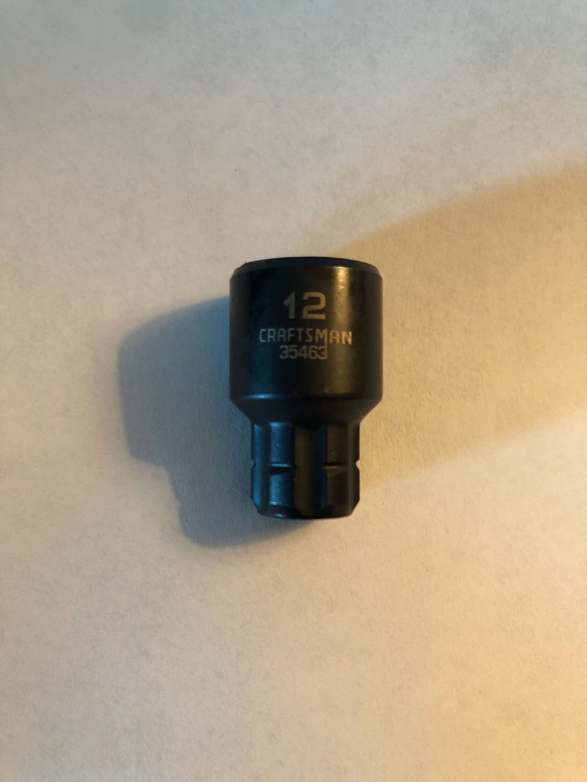 Craftsman Universal Max Axess 1/4 Inch Drive 12mm Socket 35463 New