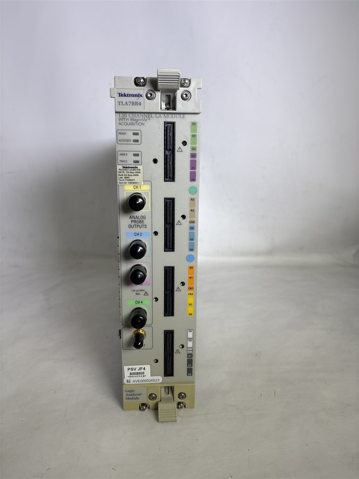 Tektronix TLA7BB4 32MB 136 Channel Logic Analyzer Module W/ MagniVu Acquisition