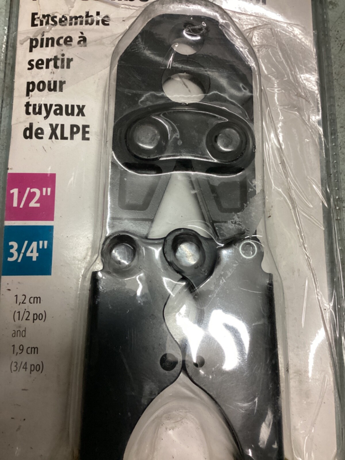 Apollo Pex Combo Crimp Tool. For 1/2" and 3/4" Pex. Use w/Crimp & Pro Crimp Ring