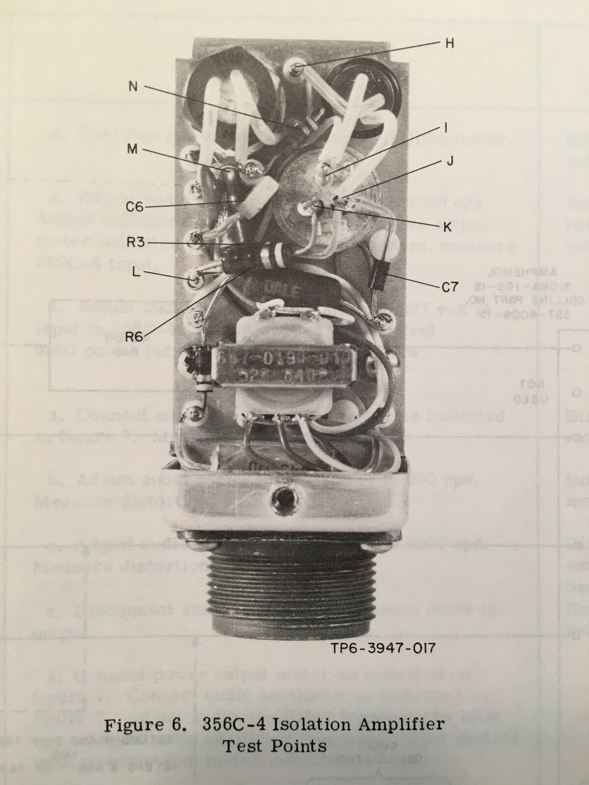 Collins 356C-4 Amplifier Service Manual