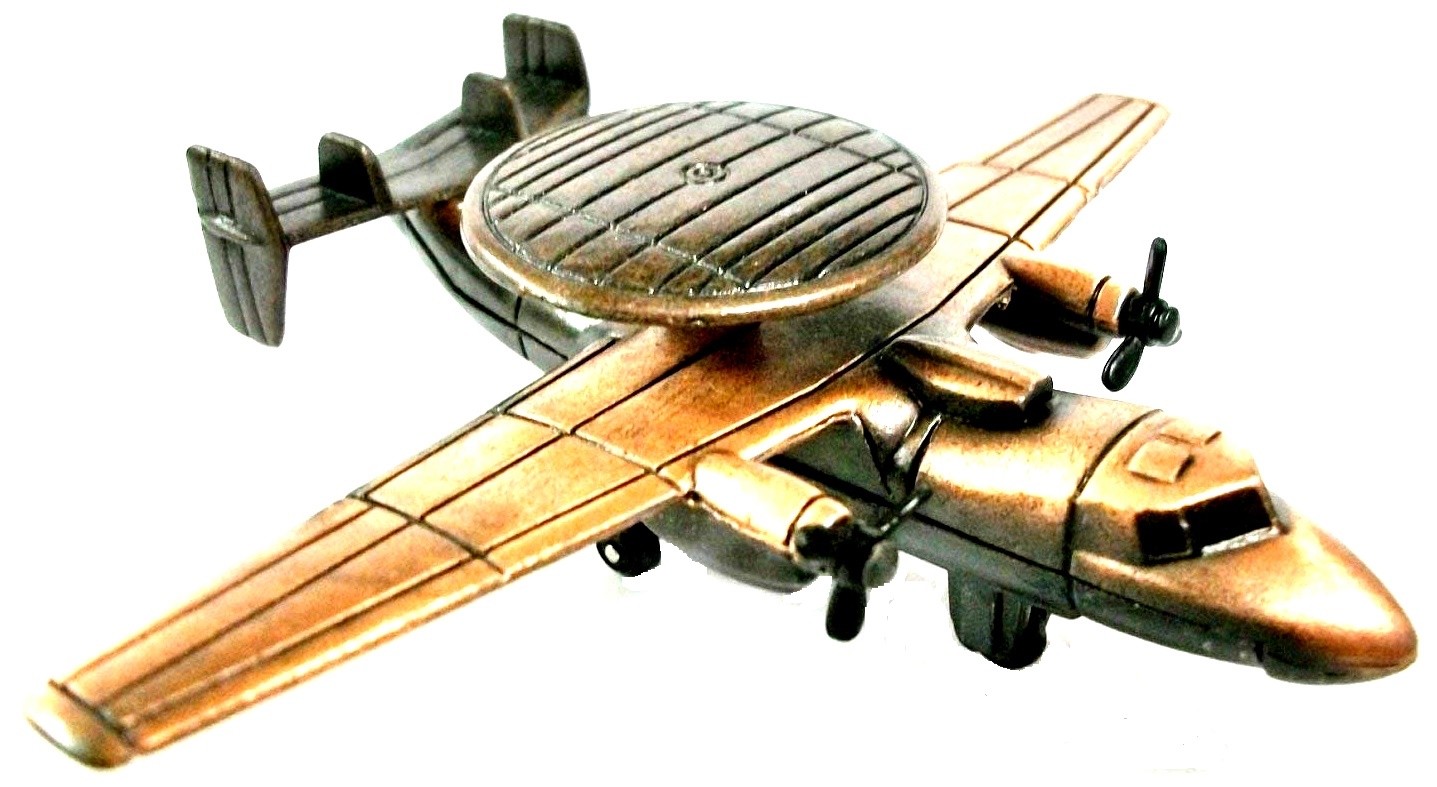 E-3 Hawkeye AWAC Airplane Die Cast Metal Collectible Pencil Sharpener