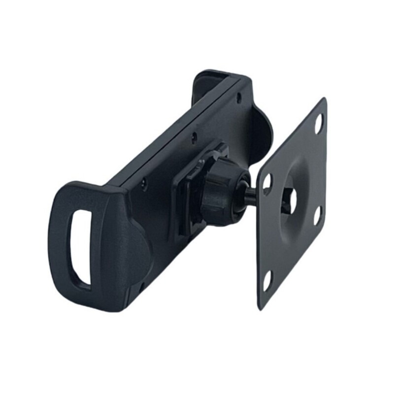 Tablet Wall Mount Bracket Black Adjustable for 5.31-11.22inch Tablet Smartphone