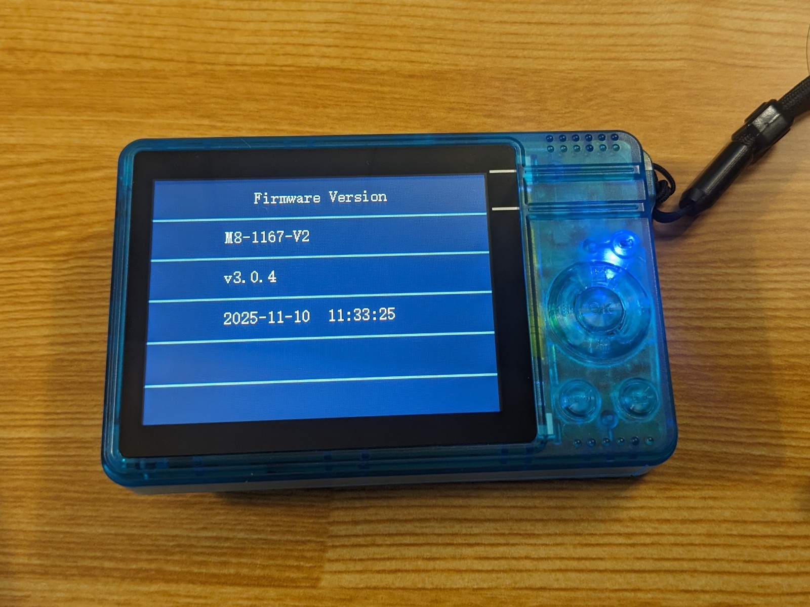 Manual Holo Digital Camera Blue