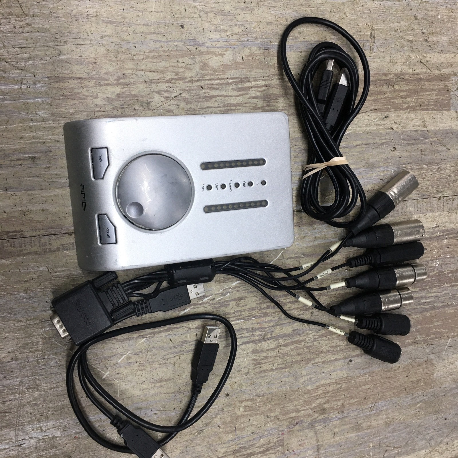 RME Babyface with Audio Interface, Cables, case charger tested