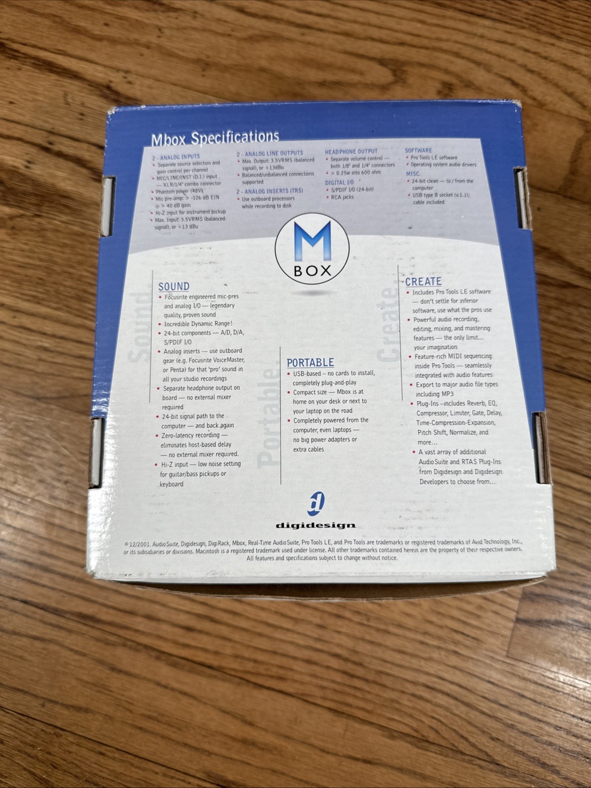 Digidesign Mbox Original w/ Box