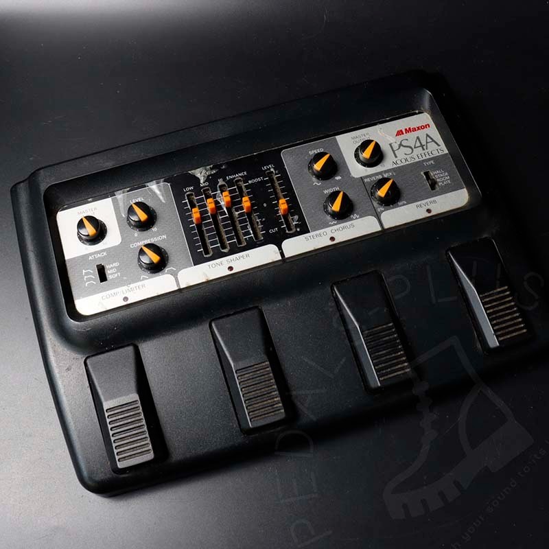 Maxon PS4A (aka Ibanez PT4) Acoustic Effects Processor w/ original power supply