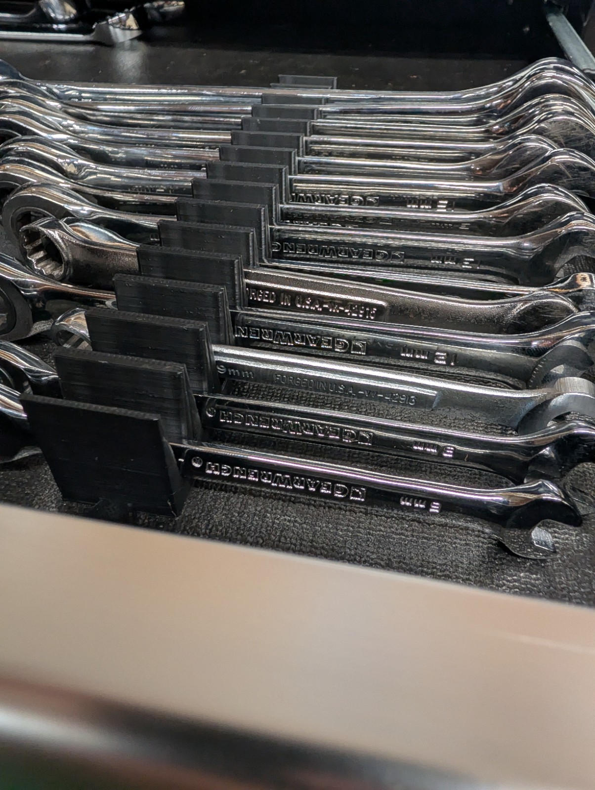 25pc Modular Wrench Holder Set