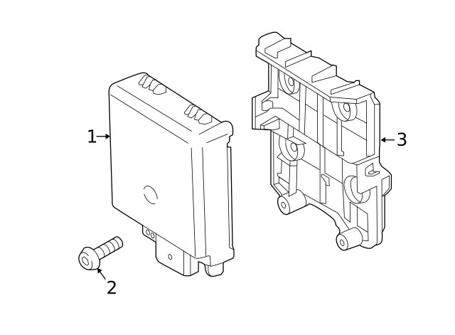 Genuine Ford Blind Spot Radar EM2Z-14C689-A