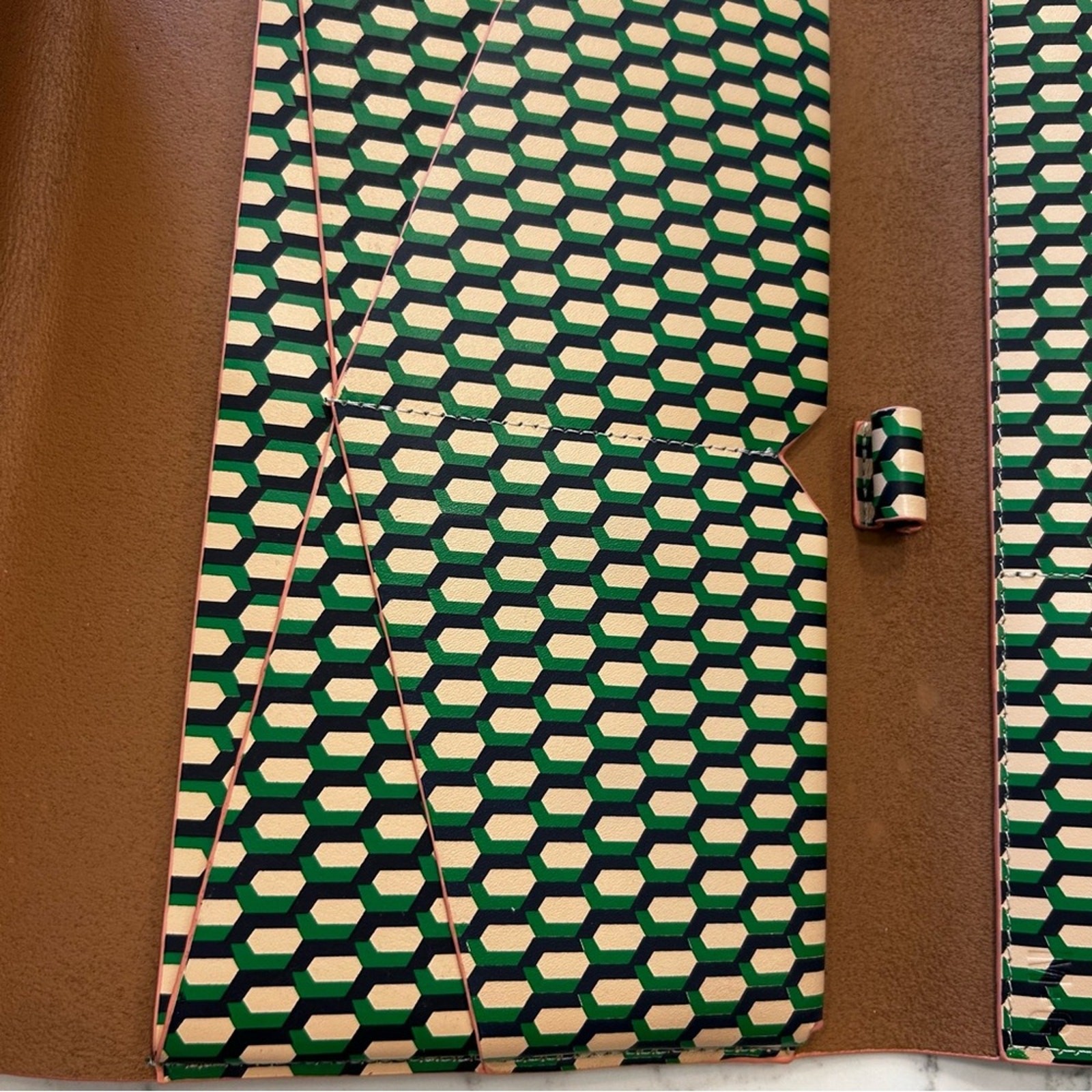 Green & Tan Tech Envelope