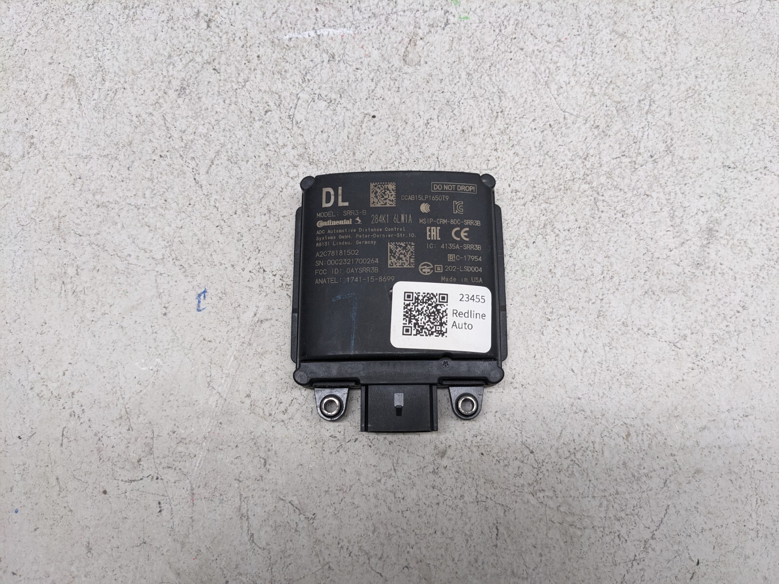 Nissan Sentra Blind Spot Sensor Radar Module 2021 - 2024 284K1-6LW1A