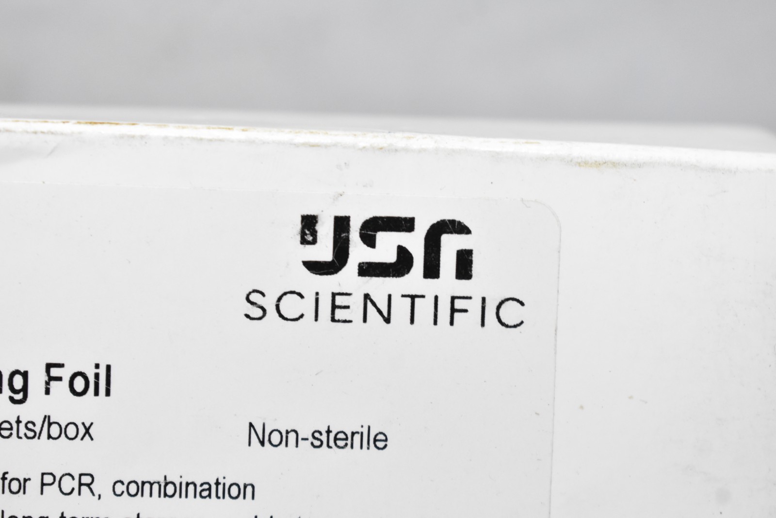 USA Scientific 2998-7100 Template EXT Sealing Foil Inset Cut For PCR Plates 100