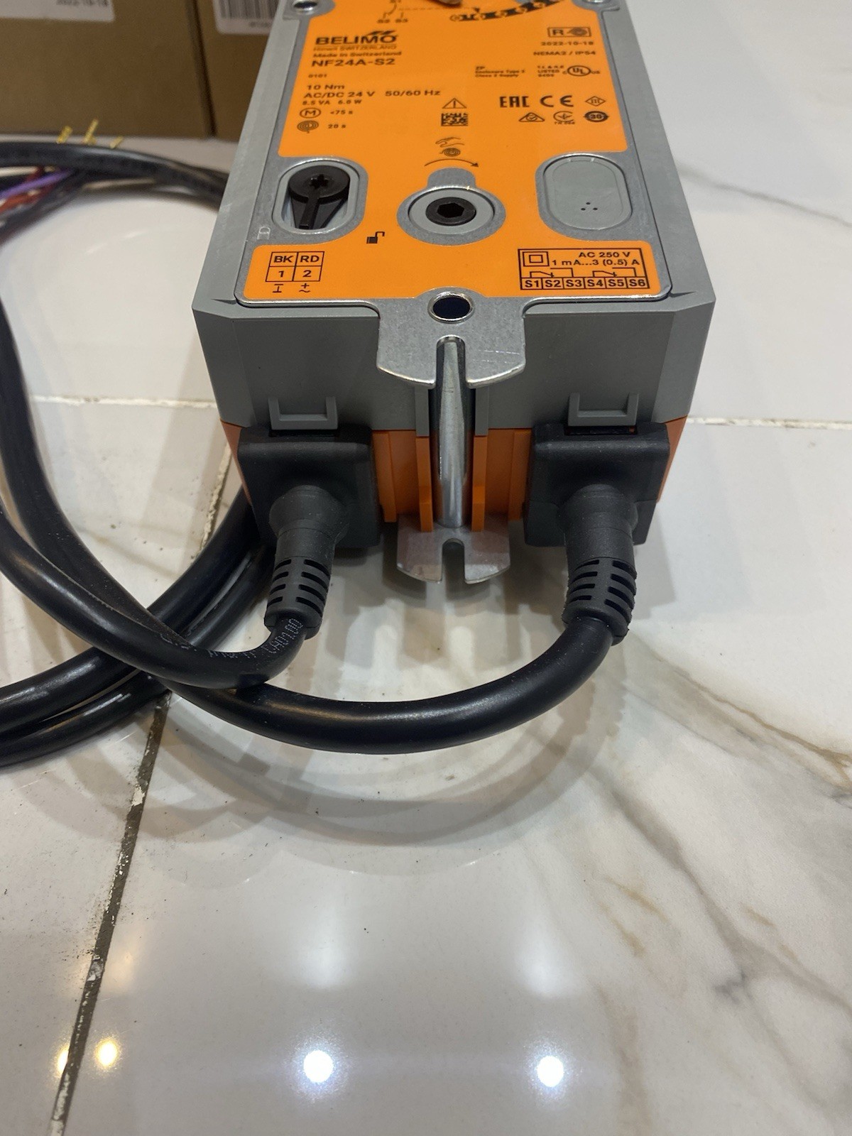 Belimo NF24A-S2 Rotary actuator fail-safe