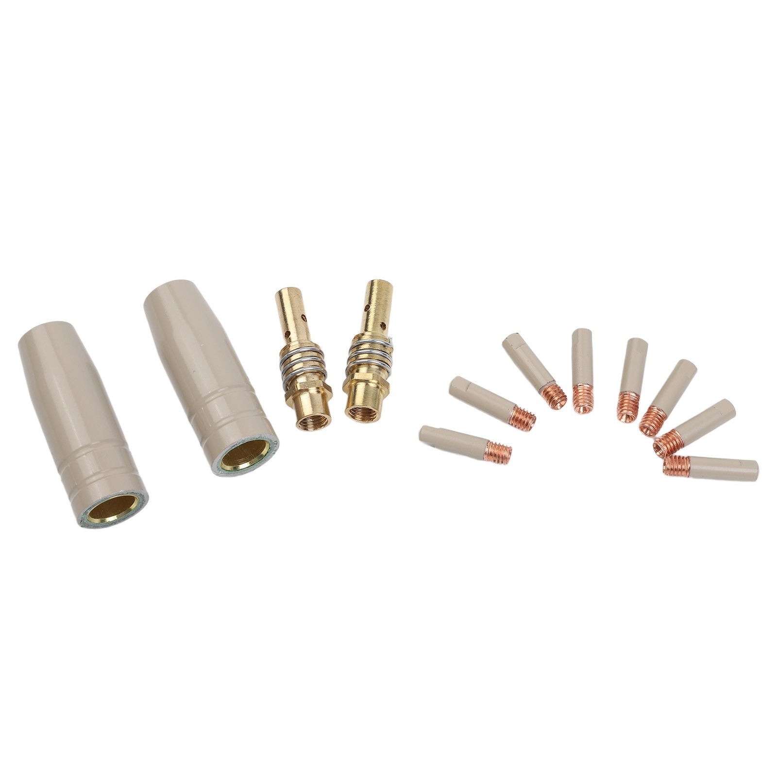 Efficient Slag Removal 12PCS Coating Protection Nozzle Set for 15AK Welders