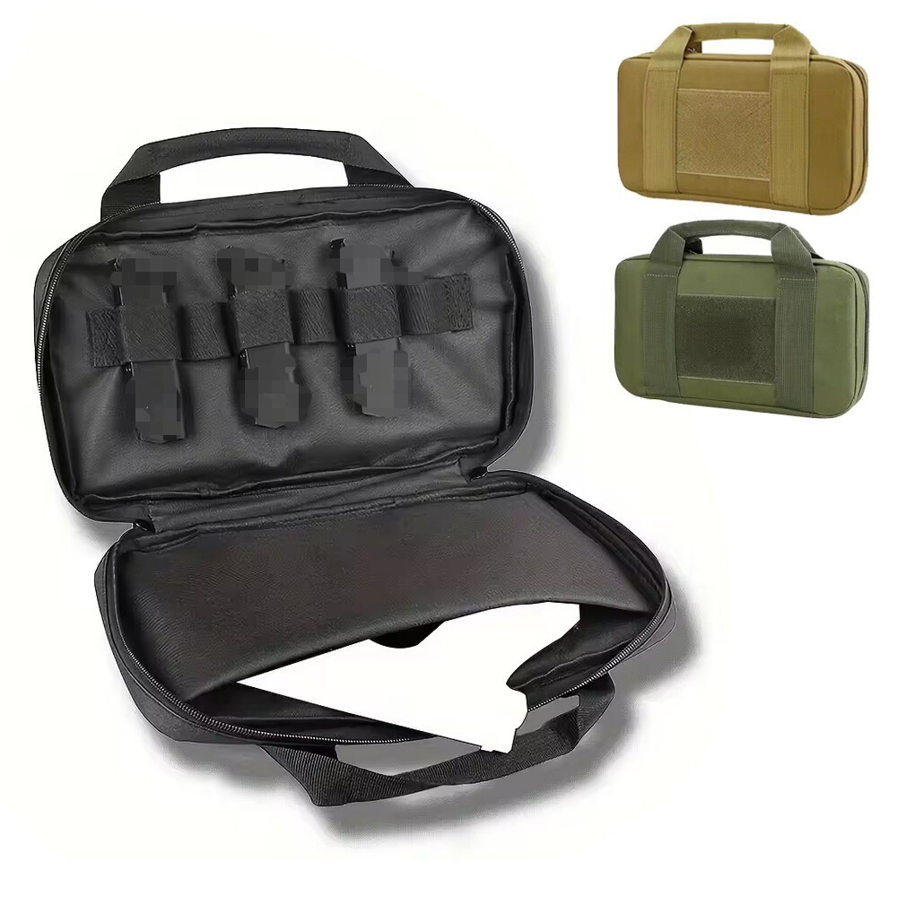 Outdoor Hunting Magazine Pouch Pistol Handgun Case Holster Molle Pistol Gun Bag