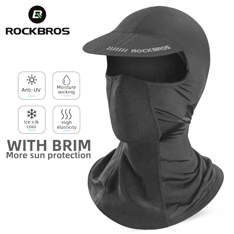 ROCKBROS Outdoor Headband Sports Ice Silk Headgear Quick-drying Cycling Mask Cap