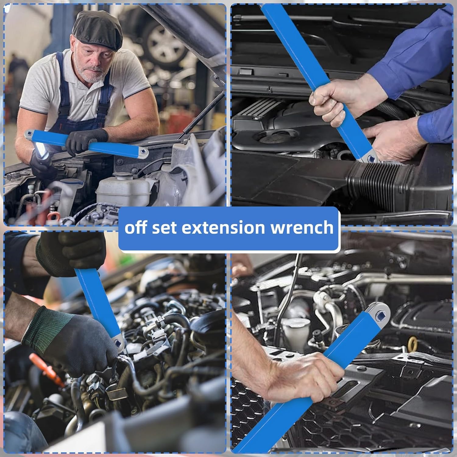 Wrench Extender Extension Tool Bar 1/2" Torque Adaptor Wrench Extender Adaptor