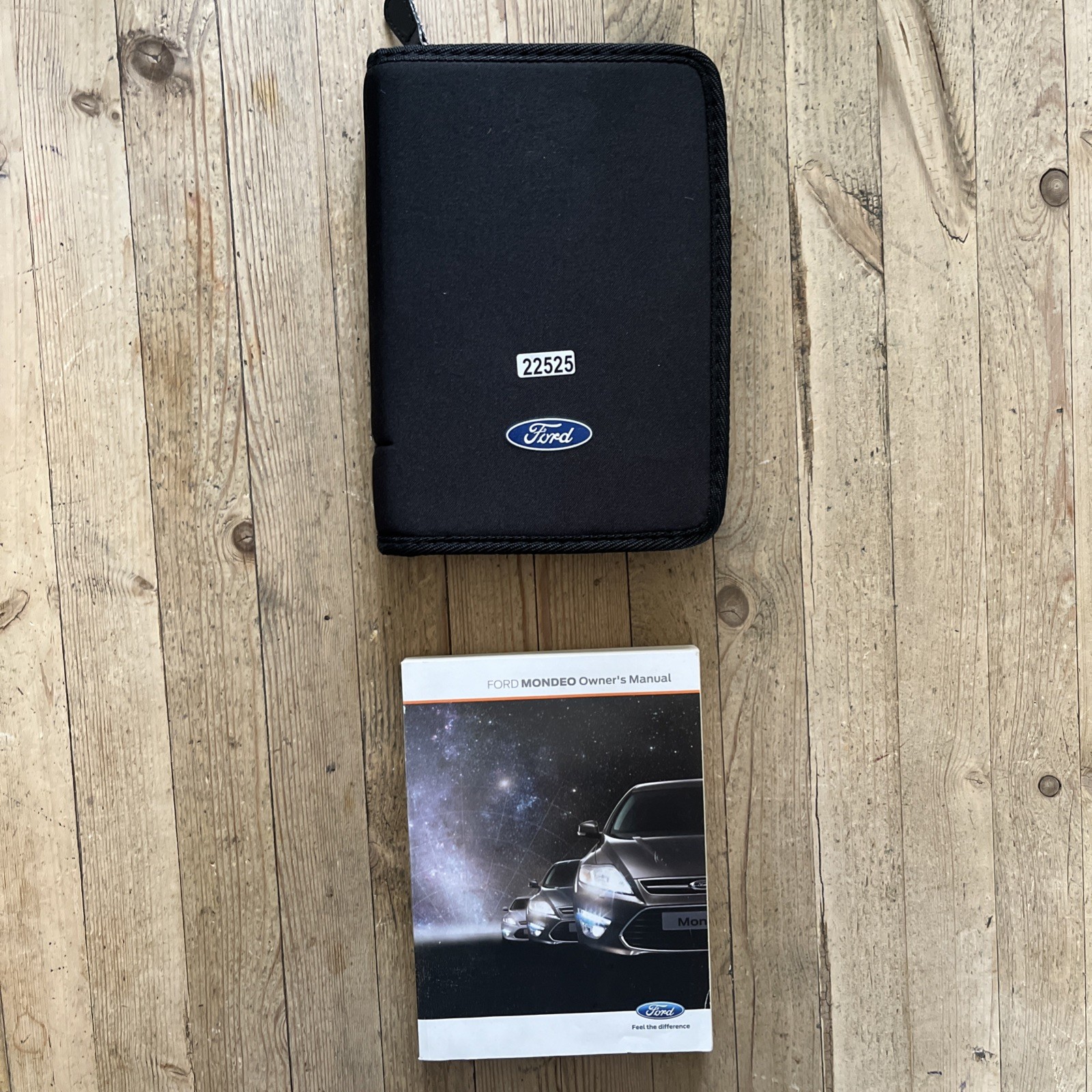 10-14 FORD MONDEO OWNERS HANDBOOK MANUAL AND WALLET Print 11 REF22525