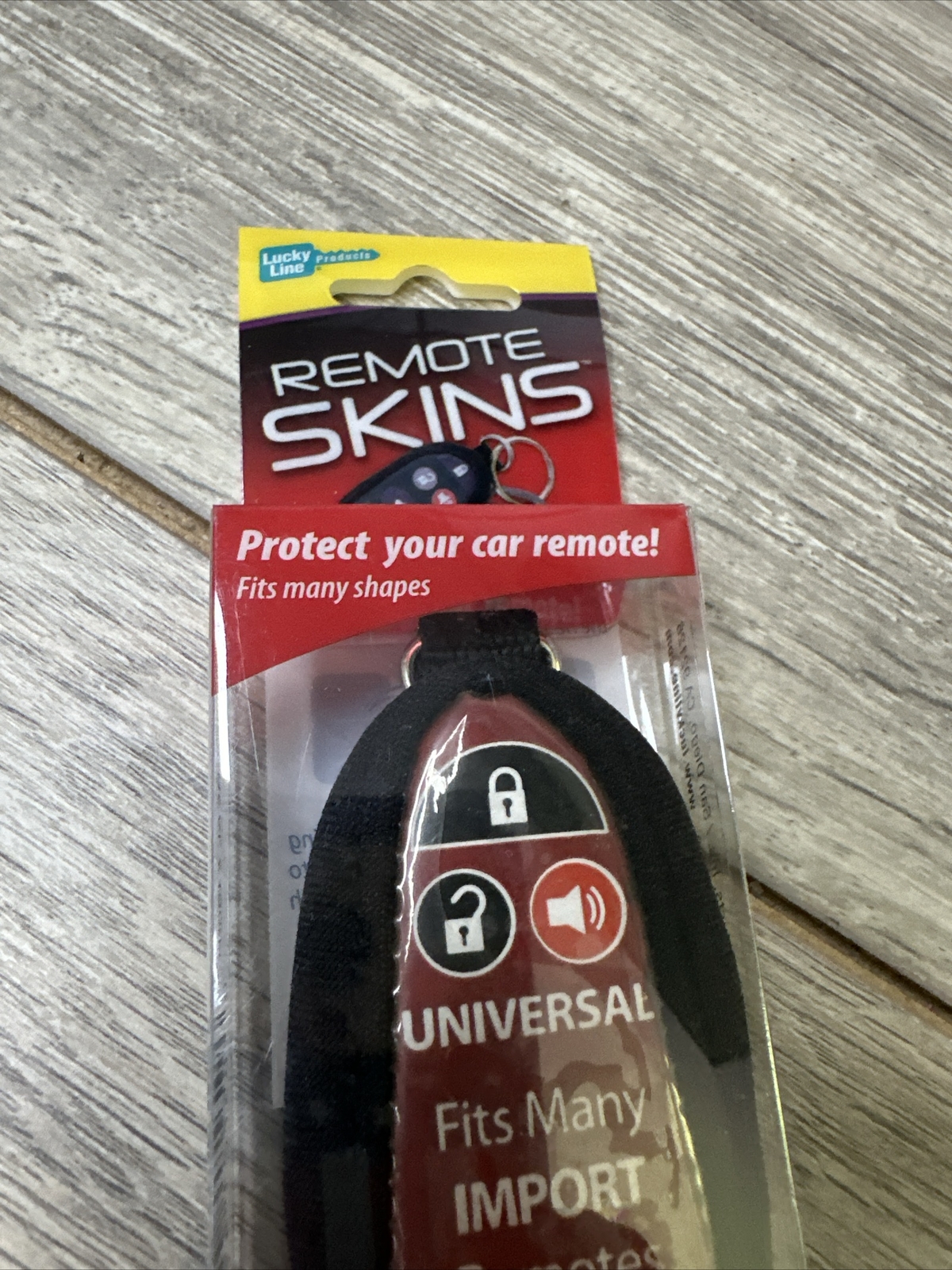 Lucky Line 49001 Remote Skin Universal Black 1 Per Pack New