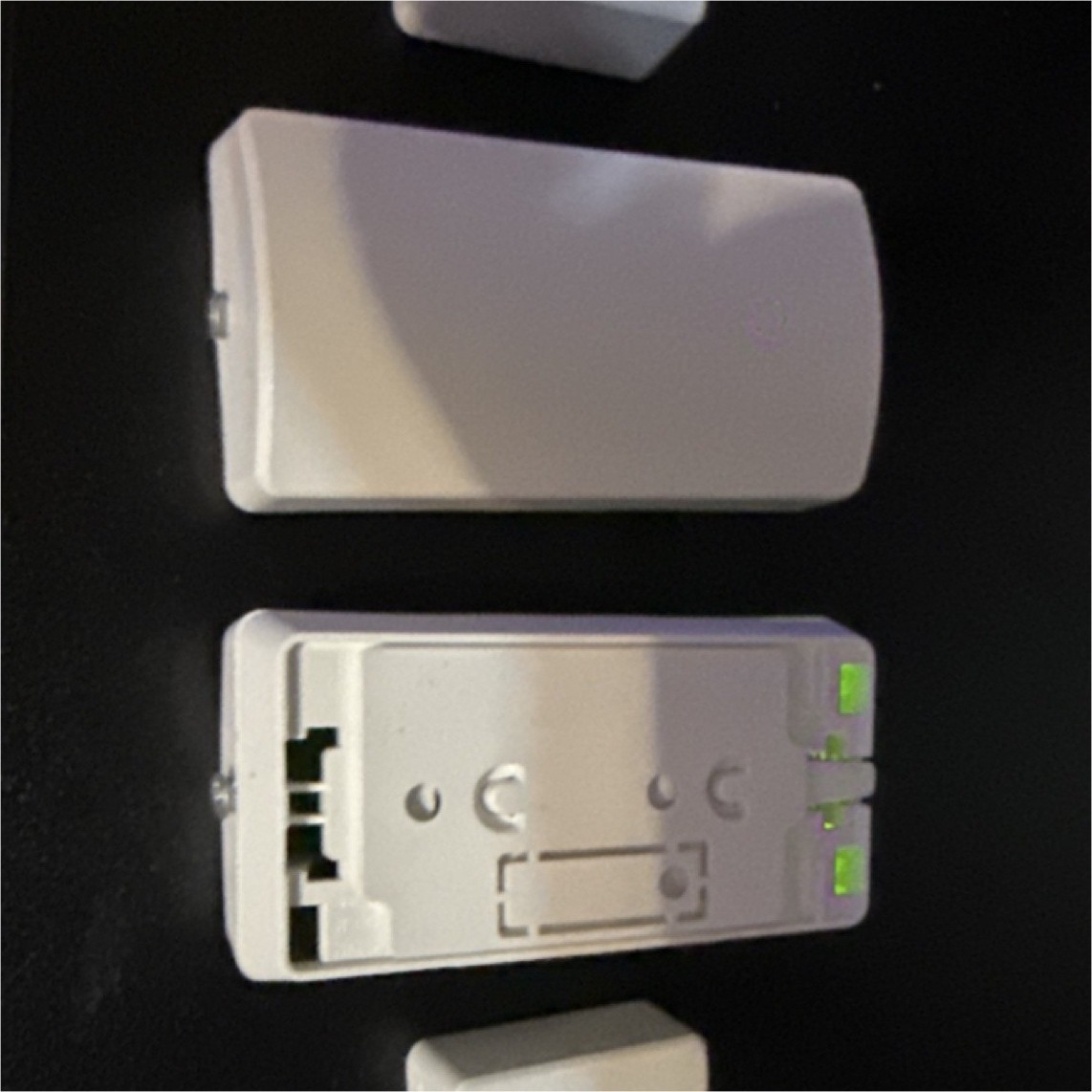Resideo Wireless Door Sensors (2) White for Home Security Entry Monitoring - ADT
