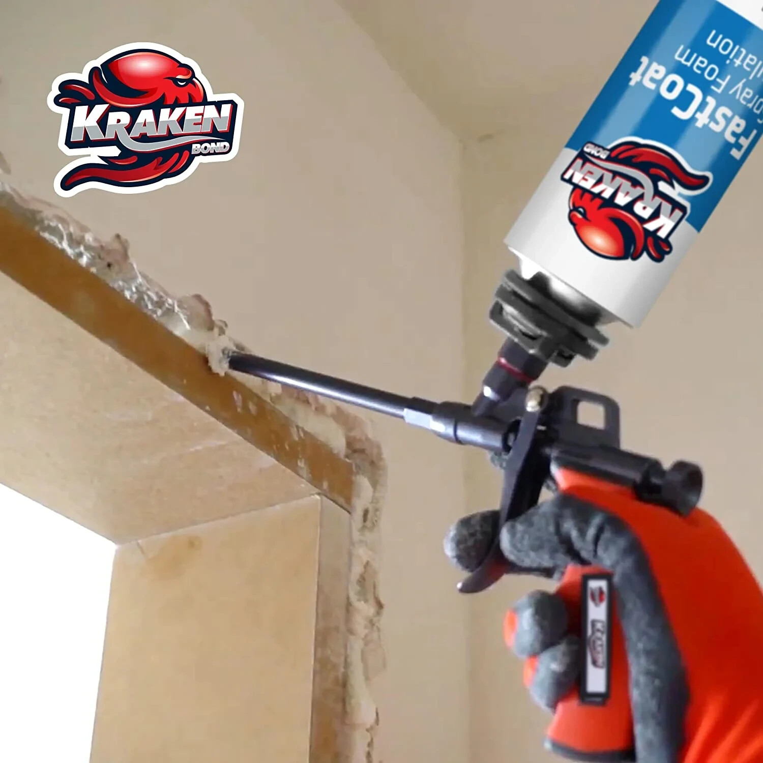 Kraken Bond Spray Foam Gun