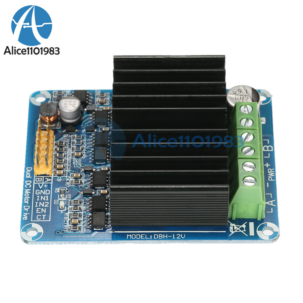 DC 5V-15V 30A Dual Channel With H bridge Motor Drive Module Controller