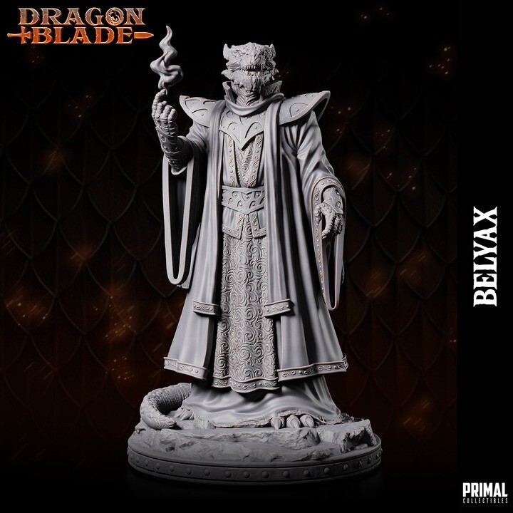DnD Belyax Dragonlance Miniature 32mm Scale