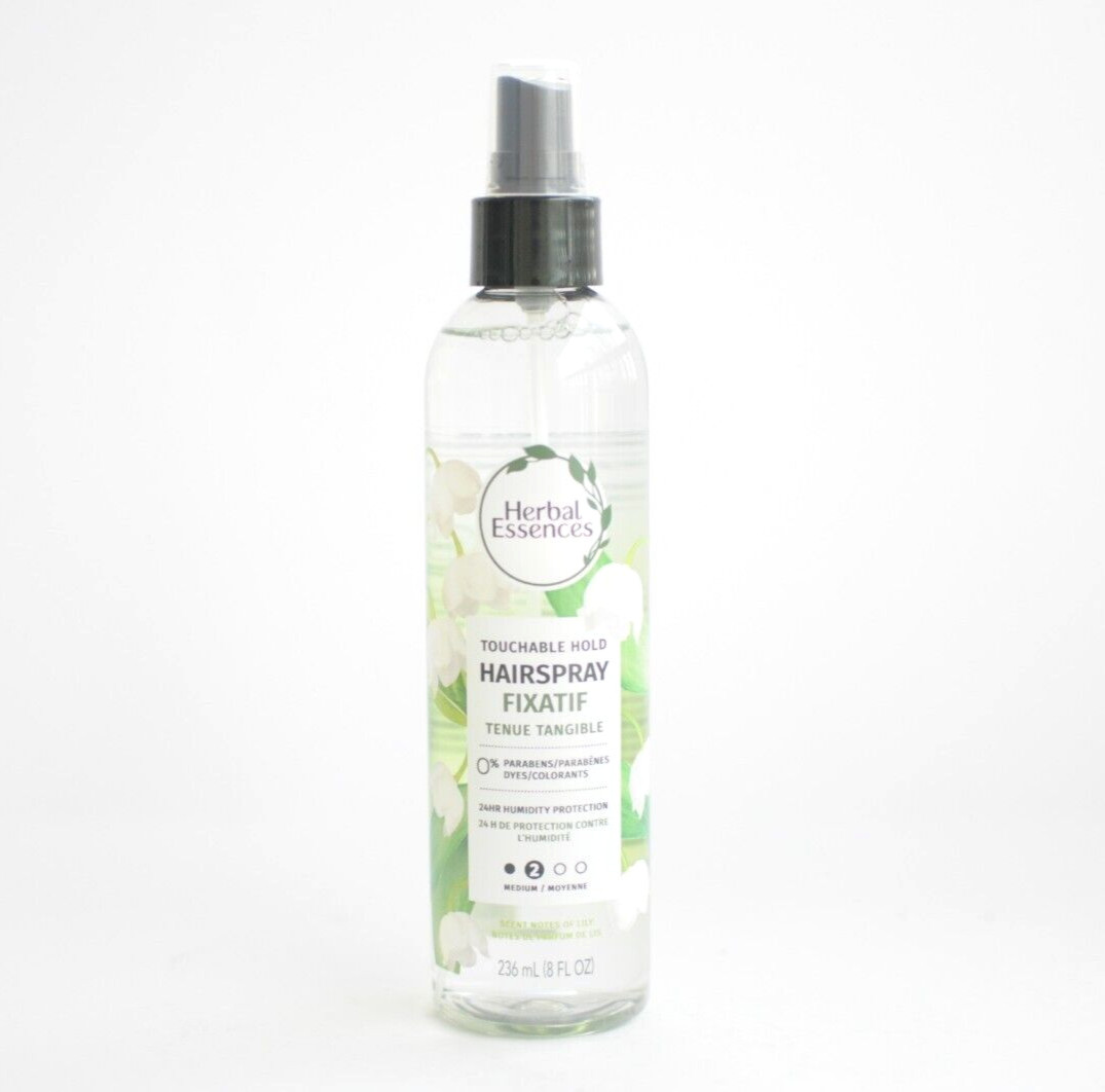 Herbal Essences Hairspray Fixatif Medium Touchable Hold Hair Spray 8 oz