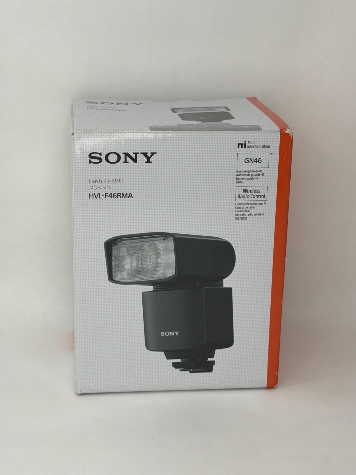 Sony HVL-F46RMA Wireless Radio Flash GN46 TTL For Sony Alpha Camera