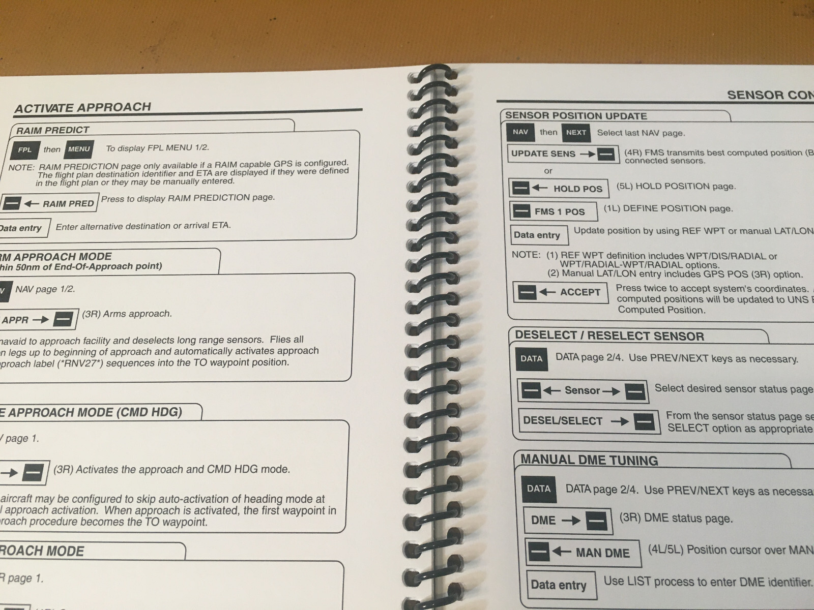 Universal UNS-1, SCN-604, SCN-704 Operator's Checklist