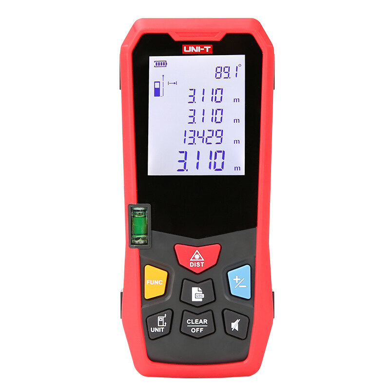 Laser Distance Meter Range Finder Area Volume Test 150M 492Ft Spirit Level LM150