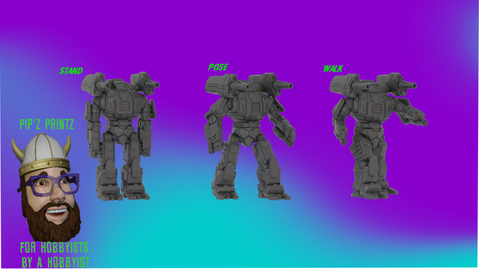 Tian-zong Alternate Mech Model For Battletech 6mm-10mm-15mm