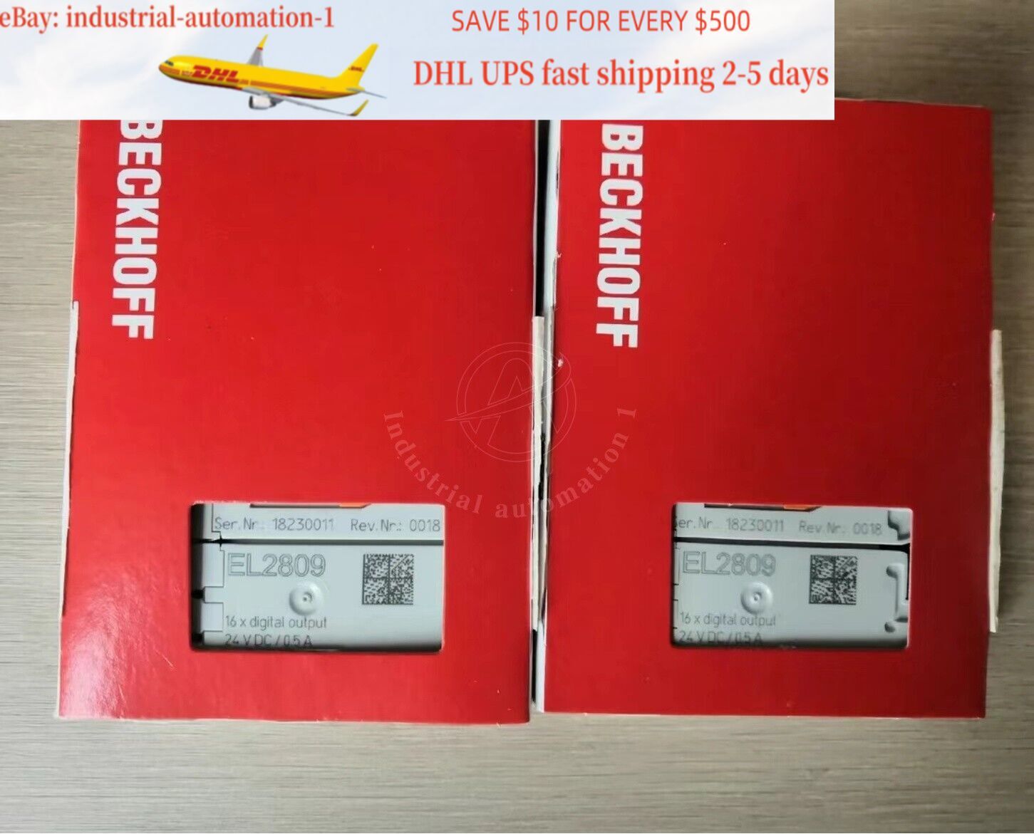 New In Box Beckhoff EL2809 Ether CAT Terminal 16-Ch Digital Output Fast Shipping