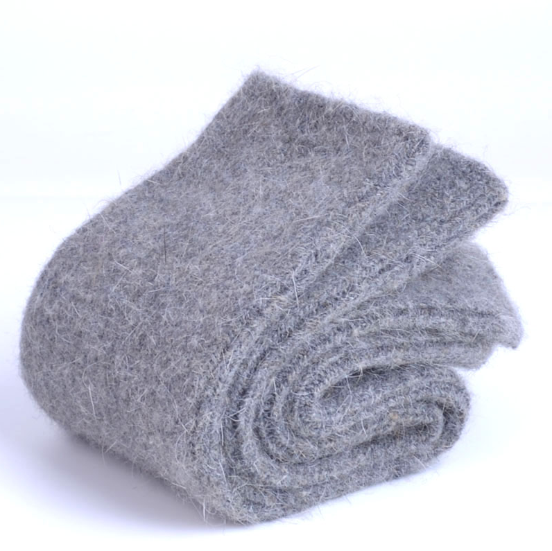 3 Pairs 100% Merino Wool Crew Thicken Dress Solid Thermal Warm Men Socks Winter