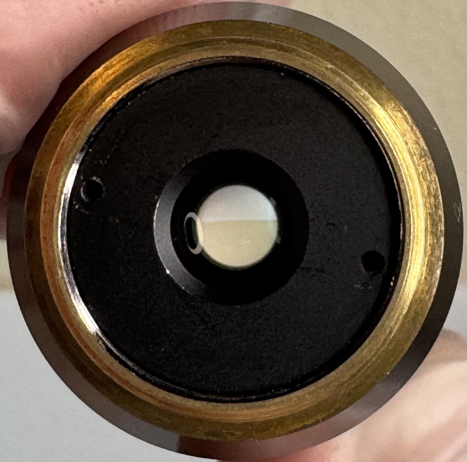 Olympus LCPlanFl 40×/0.60 ∞/0 Microscope Objective Lens-Correction Collar RMS