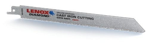 Lenox Tools (1-Blade) Bl10833800RDG Diamond Grit Reciprocating Saw Blade, 8-Inch