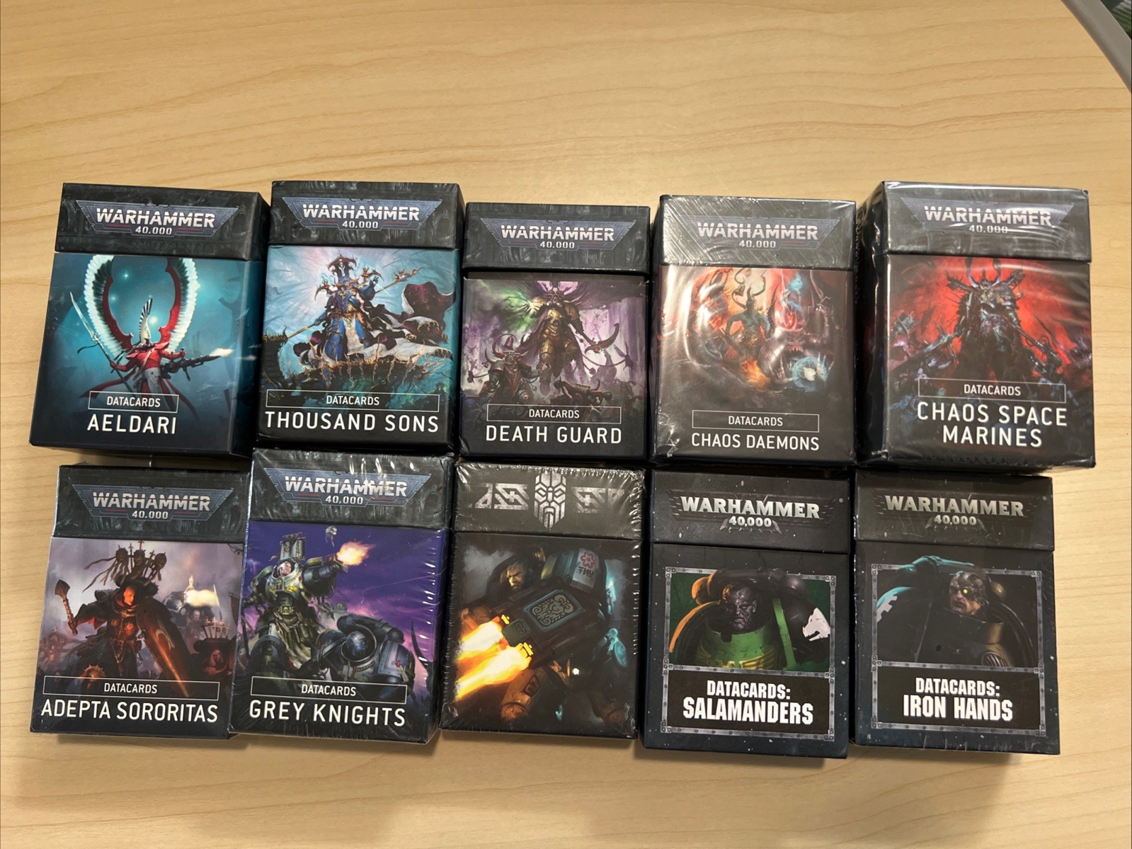 [Bundle] Warhammer 40k Data cards 8th 9th Edition