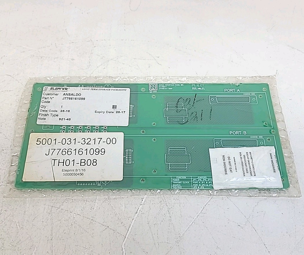 SSC Serial Interface Panel Board J776616-1099 NEW